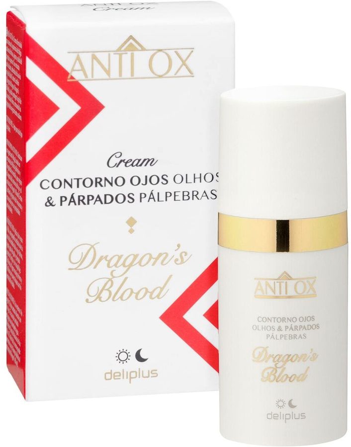 Crema contorno de ojos y párpados Dragon's Blood Anti Ox, Deliplus